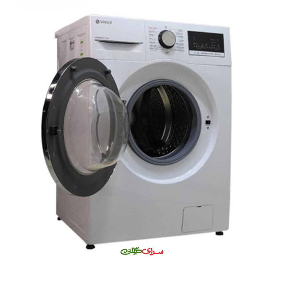 ماشین لباسشویی 8 کیلوگرمی اینورتر سفید اسنوا سری آویسا مدل SWM-B80W