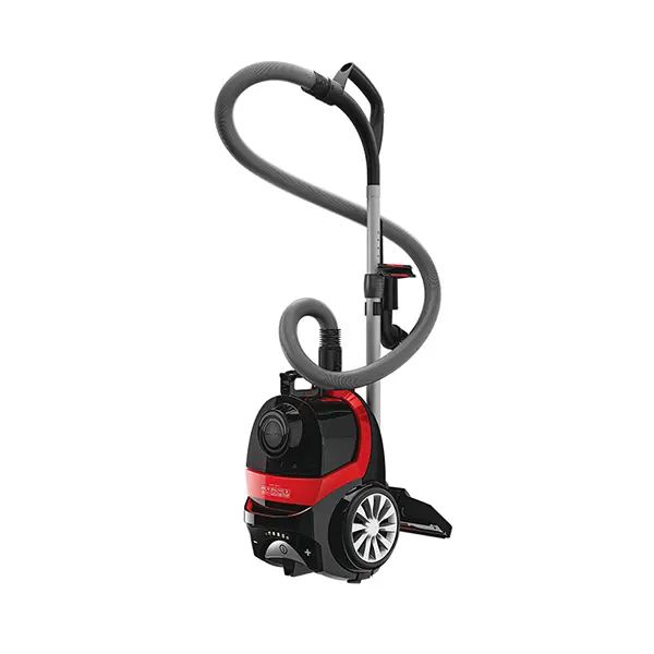 جارو برقی 2100 وات مخزنی مشکی قرمز سری اسپیرال دوو مدل DVC-ES211BR
