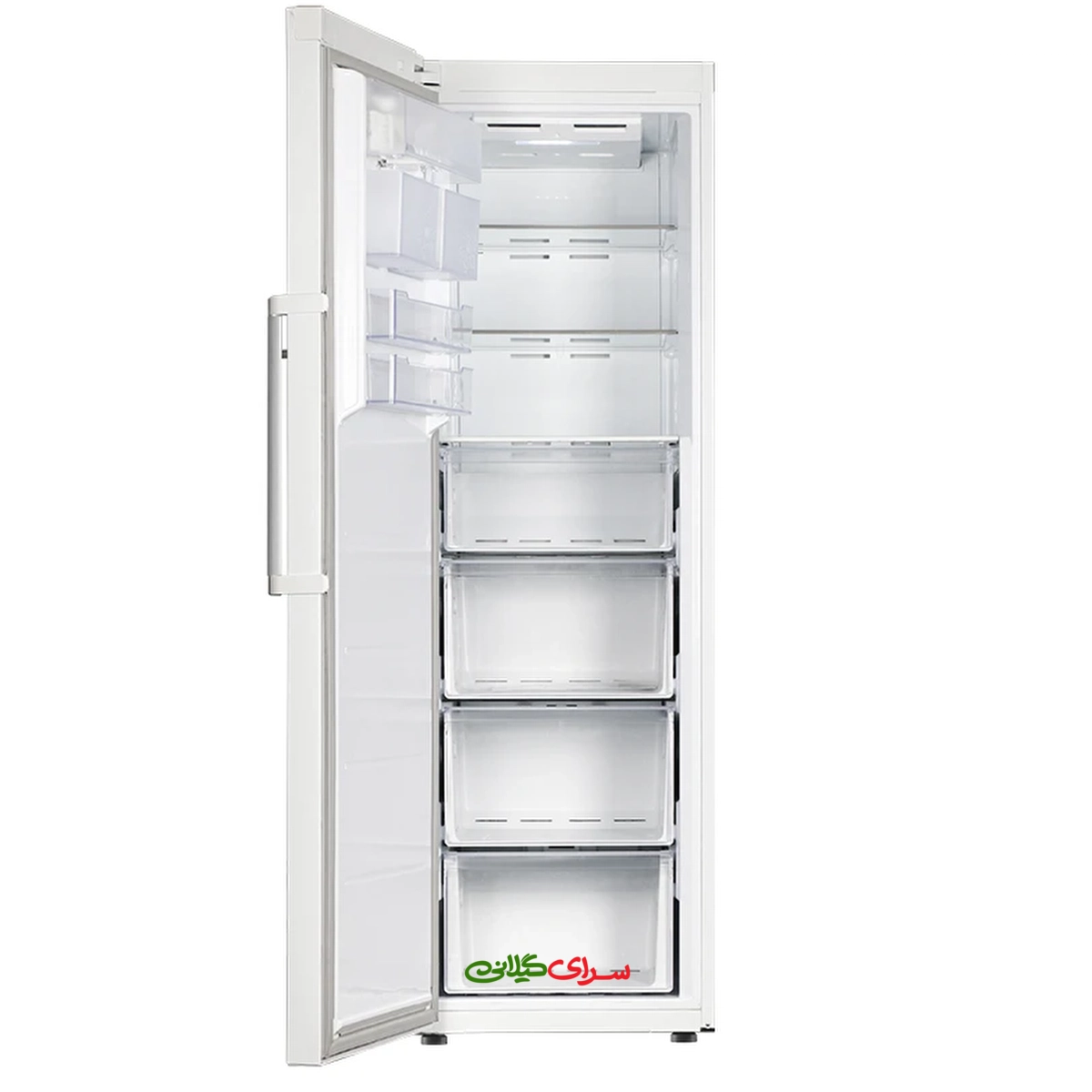 یخچال فریزر ساید بای ساید 40 فوت نو فراست سفید پاکشوما مدل RTFA 900 W
