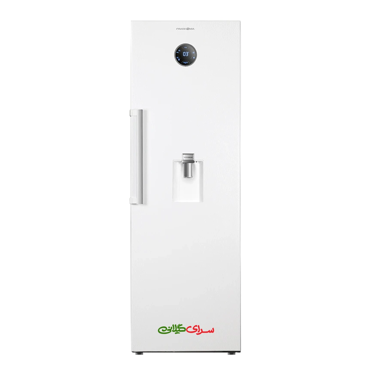یخچال فریزر ساید بای ساید 40 فوت نو فراست سفید پاکشوما مدل RTFA 900 W
