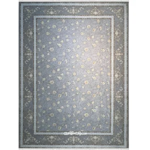 فرش ماشینی خاطره تیتانیوم اندیشه 1500 شانه تراکم 4500 کد 100115