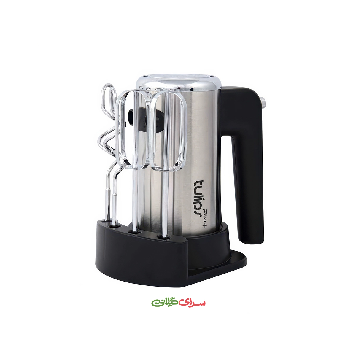 همزن برقی 2 سر 5 سرعته استیل مشکی تولیپس مدل MX – A432