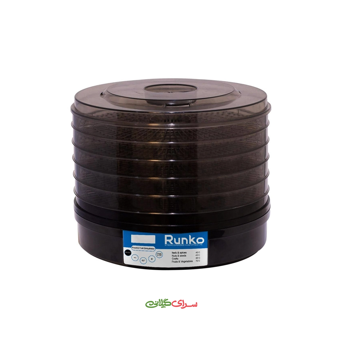 میوه خشک کن 270 وات 5 طبقه لمسی رانکو مدل RK-660