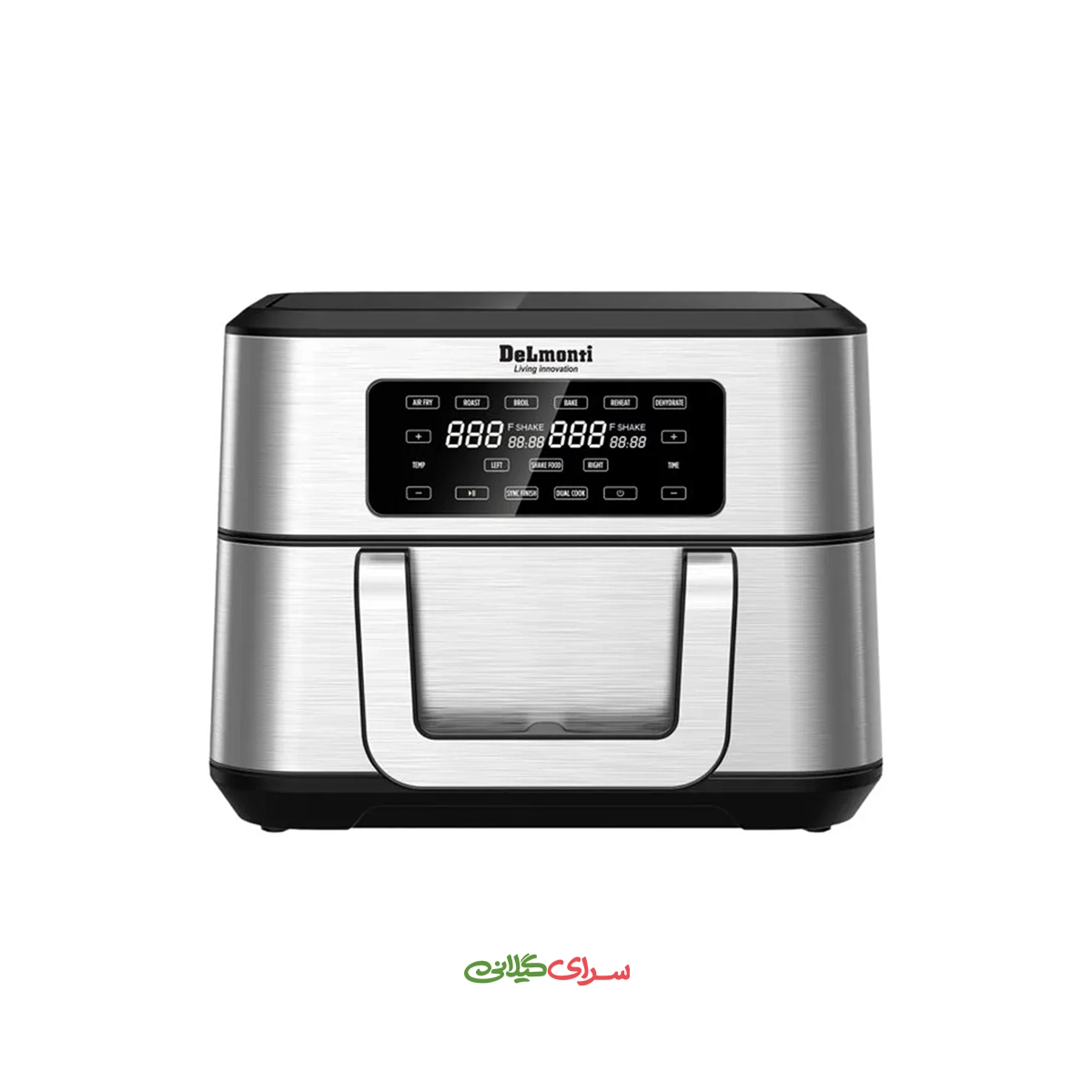 سرخ کن رژیمی دوقلو 9 لیتری دیجیتال لمسی دلمونتی مدل DL830