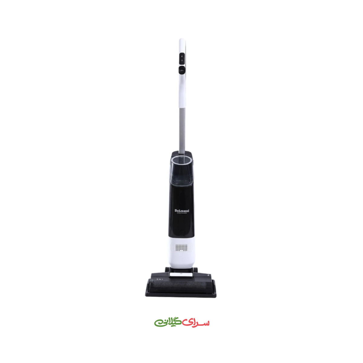 جارو شارژی ایستاده 700 وات مشکی دلمونتی مدل DL360