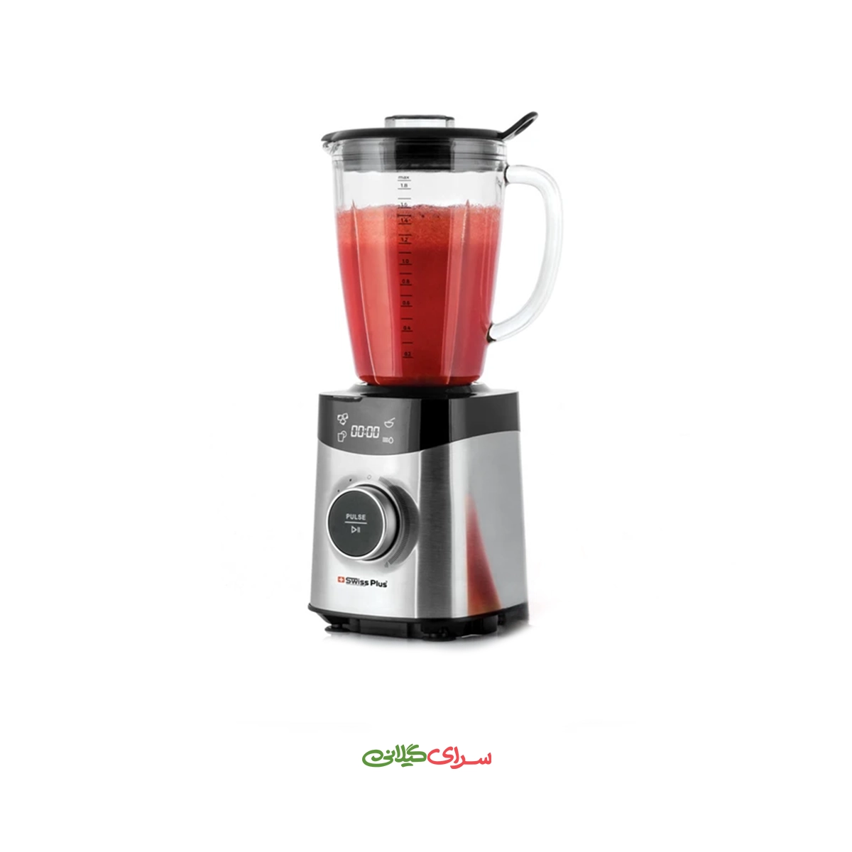مخلوط کن 2 لیتری 1200 وات استیل سوییس پلاس مدل SB-540S