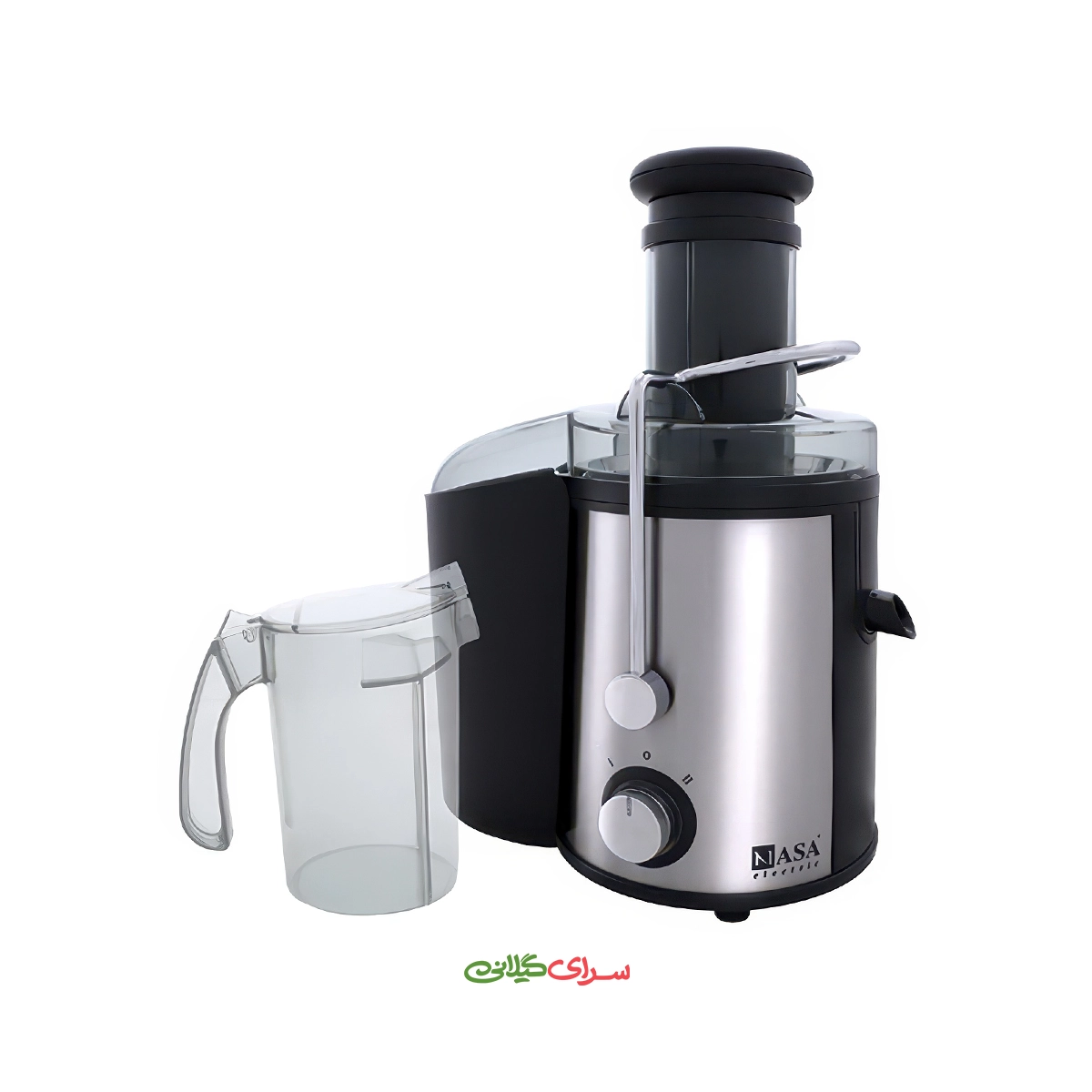 آبمیوه‌ گیری 2 لیتری تک کاره 2 سرعته استیل ناسا مدل NS-918