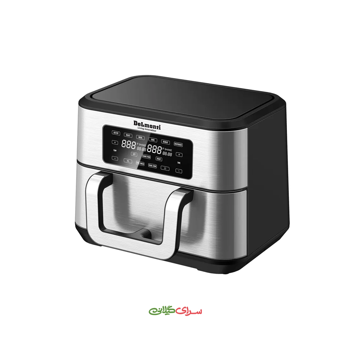 سرخ کن رژیمی دوقلو 9 لیتری دیجیتال لمسی دلمونتی مدل DL830