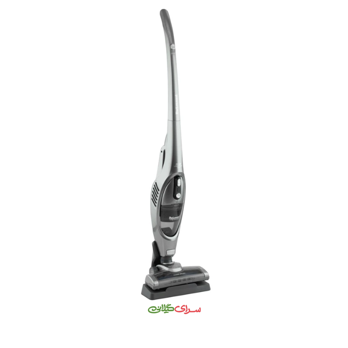 جارو شارژی ایستاده 100 وات نقره ای دلمونتی مدل DL 390
