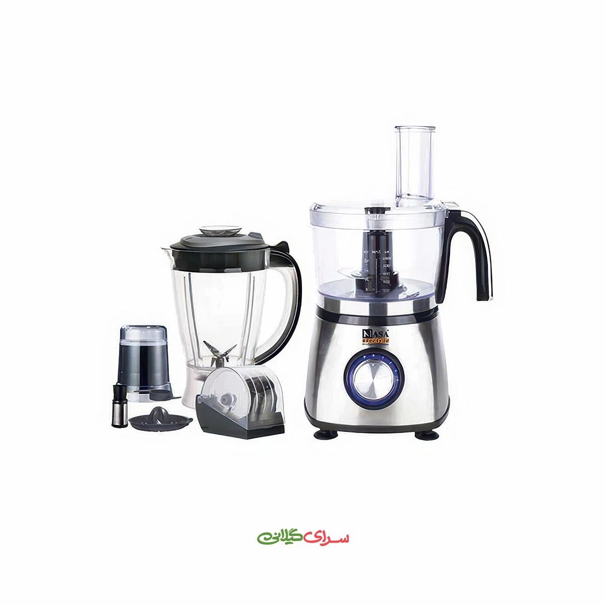 غذا ساز چند کاره 500 وات 1 لیتری ناسا مدل NS-624