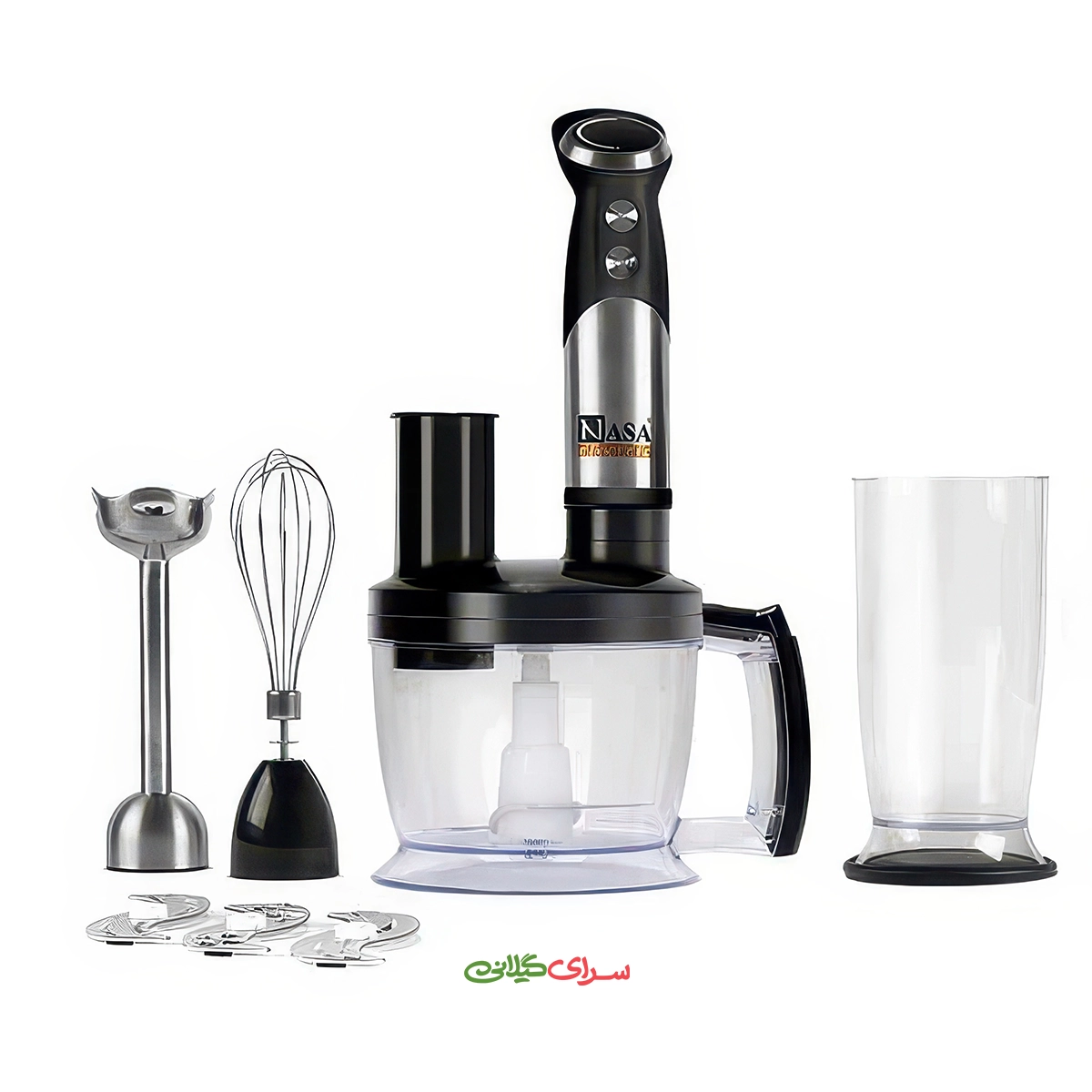 گوشتکوب برقی 1.25 لیتری چند کاره 600 وات ناسا مدل NS-990