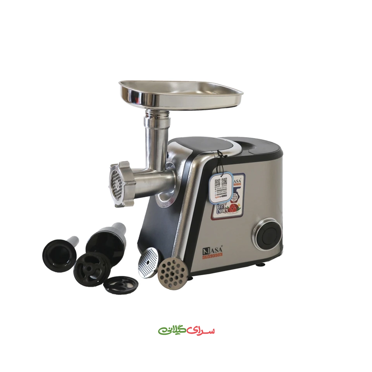 چرخ گوشت 1800 وات استیل ناسا مدل NS-313