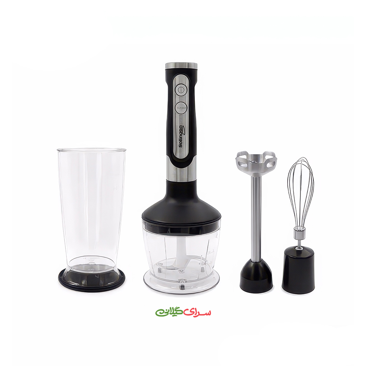 گوشتکوب برقی 0.6 لیتری 3 کاره مشکی زولینگن مدل 2780