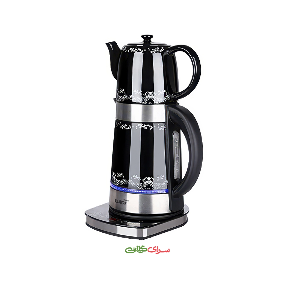 چای ساز رو همی 1.7 لیتری سرامیک تولیپس مدل TM - A458