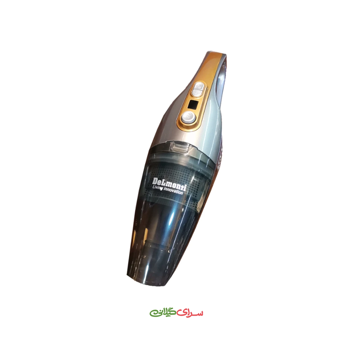 جارو شارژی ایستاده 100 وات نقره ای دلمونتی مدل DL 390
