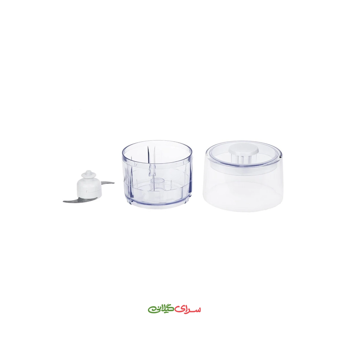 خرد کن تک کاره 0.3 لیتری 1000 وات سفید نانیوا مدل N-322