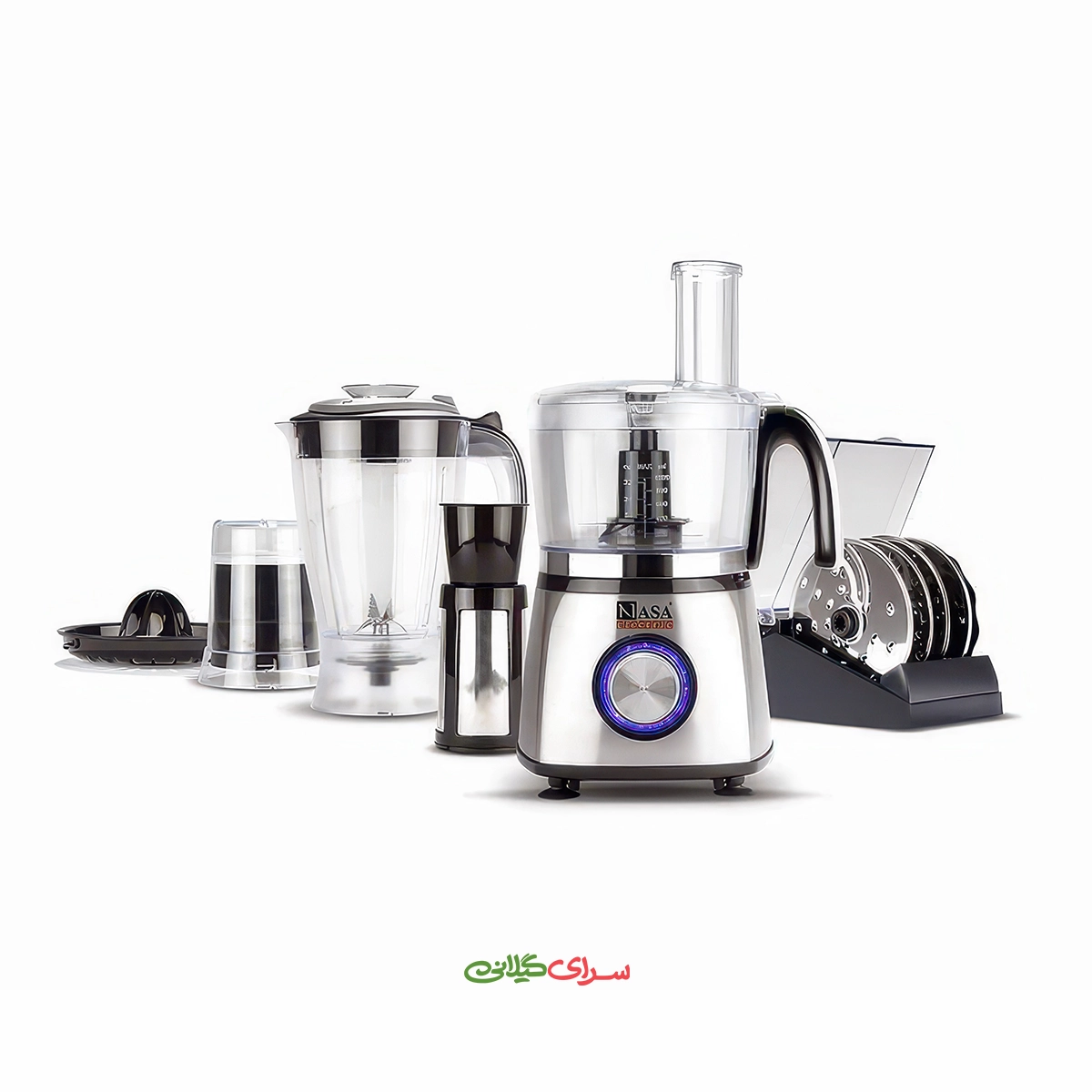 غذا ساز چند کاره 500 وات 1 لیتری ناسا مدل NS-624