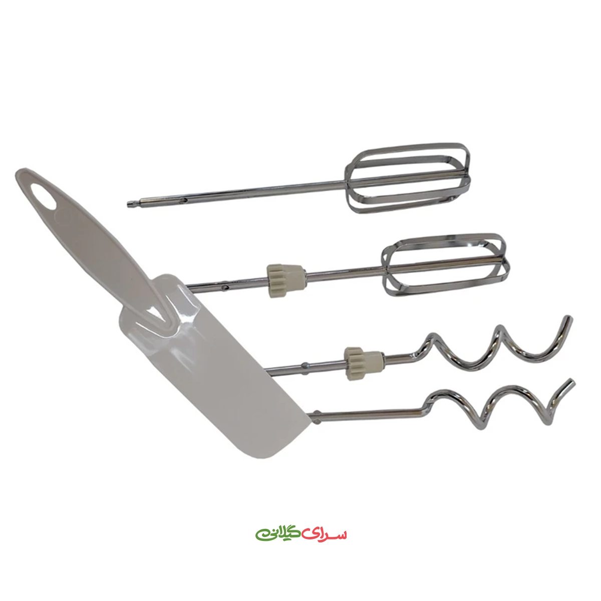 همزن برقی کاسه دار 2 سر 3 لیتری استیل مشکی ناسا مدل NS 932