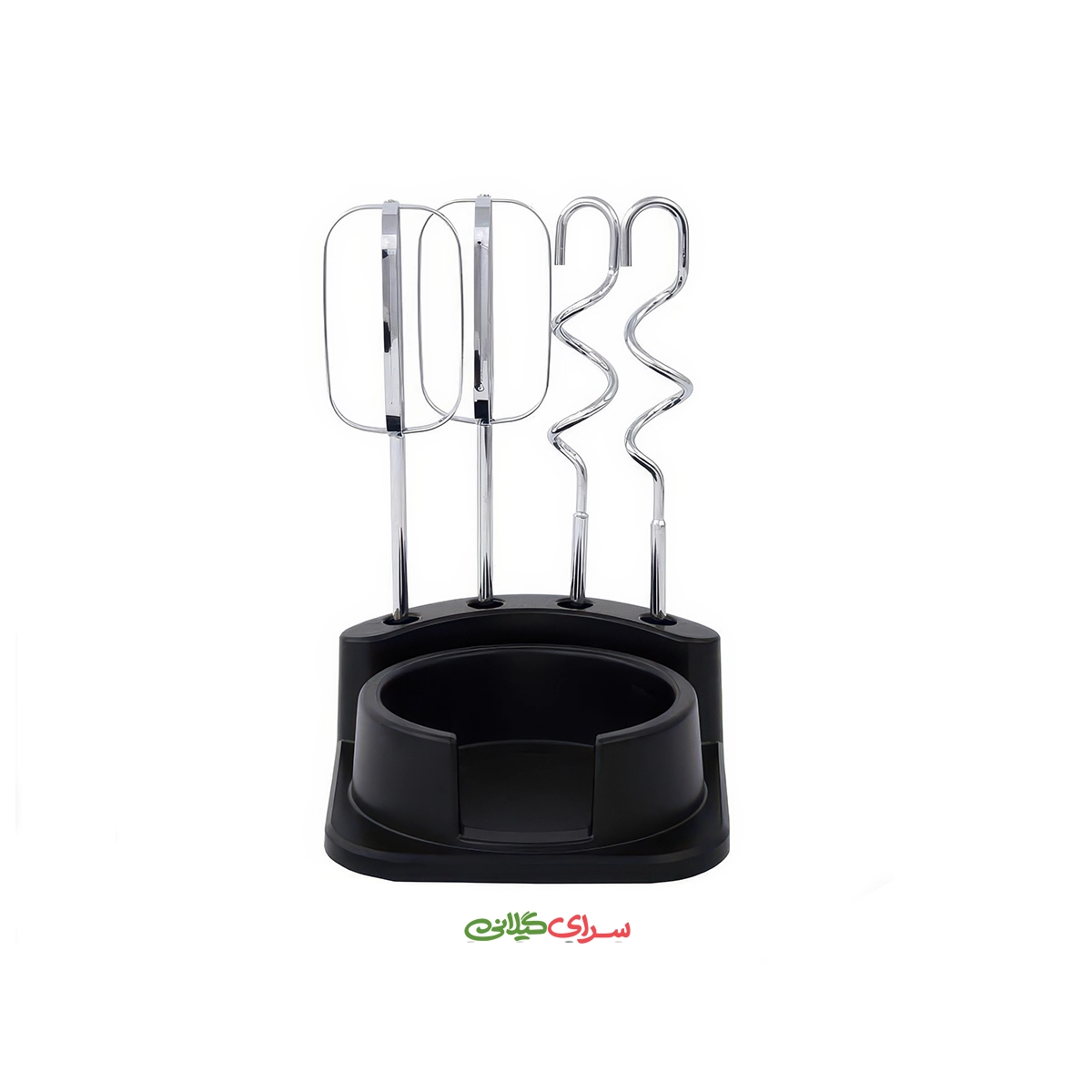 همزن برقی 2 سر 5 سرعته استیل مشکی تولیپس مدل MX - A432