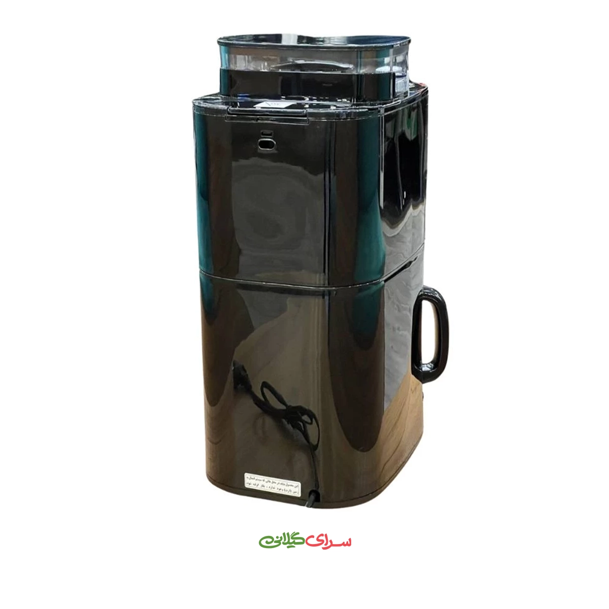 قهوه‌ ساز 1 لیتری 20 بار دیجیتال مشکی تکنو مدل Te‑825