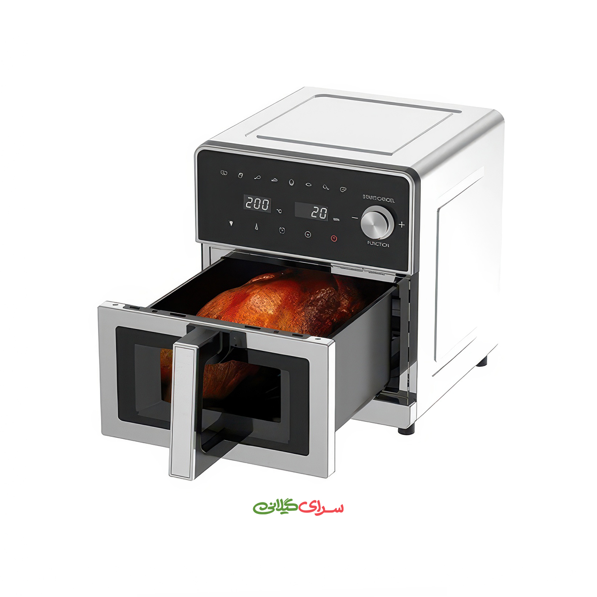 سرخ کن رژیمی 10 لیتری 2 المنت استیل زولینگن مدل AF1035