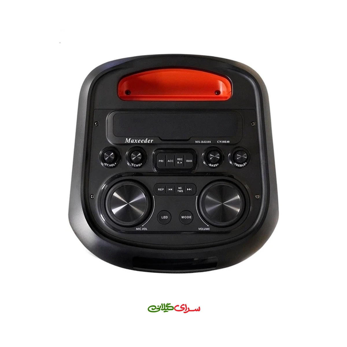اسپیکر پارتی باکس 2 ساب 10 اینچ RGB مکسیدر مدل CN10E40