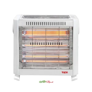 بخاری برقی فن دار 5 المنت سفید برفاب مدل QH-2200