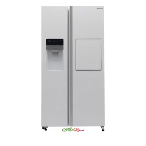 یخچال فریزر ساید بای ساید 32 فوت نو فراست سفید اسنوا مدل S2Di-M210-W