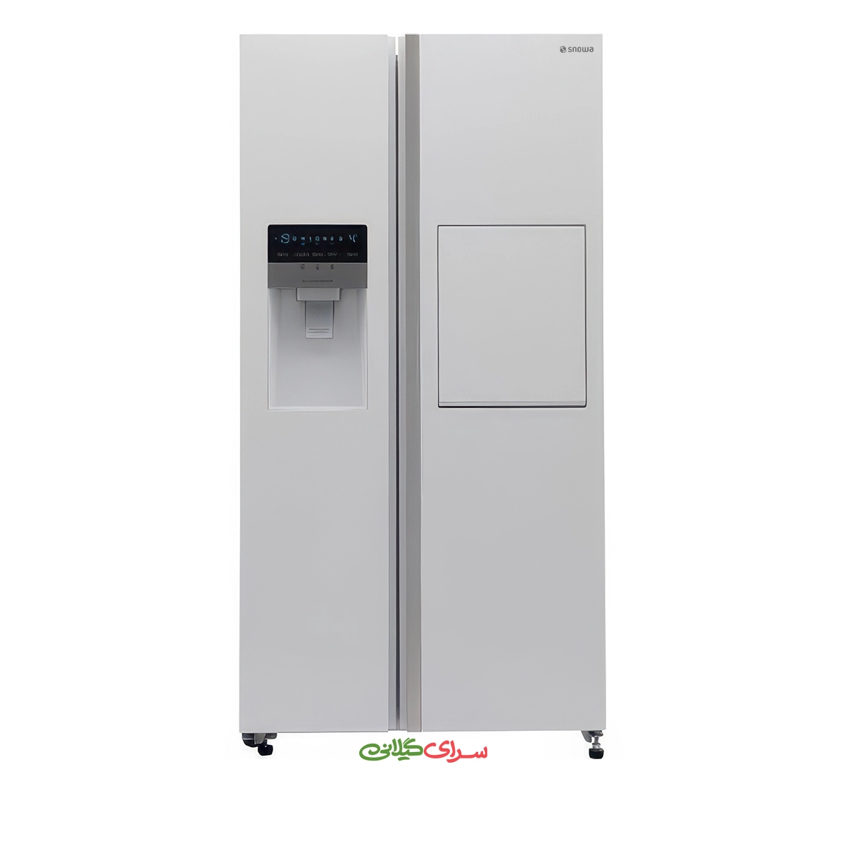 یخچال فریزر ساید بای ساید 32 فوت نو فراست سفید اسنوا مدل S2Di-M210-W