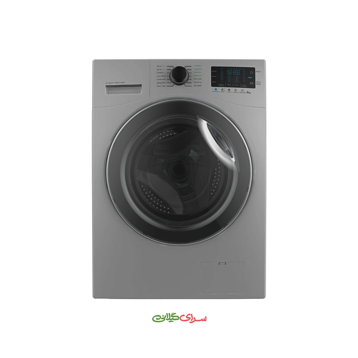 ماشین لباسشویی 9 کیلو گرمی سیلور اکتاو پلاس اسنوا مدل SWM‑E92S