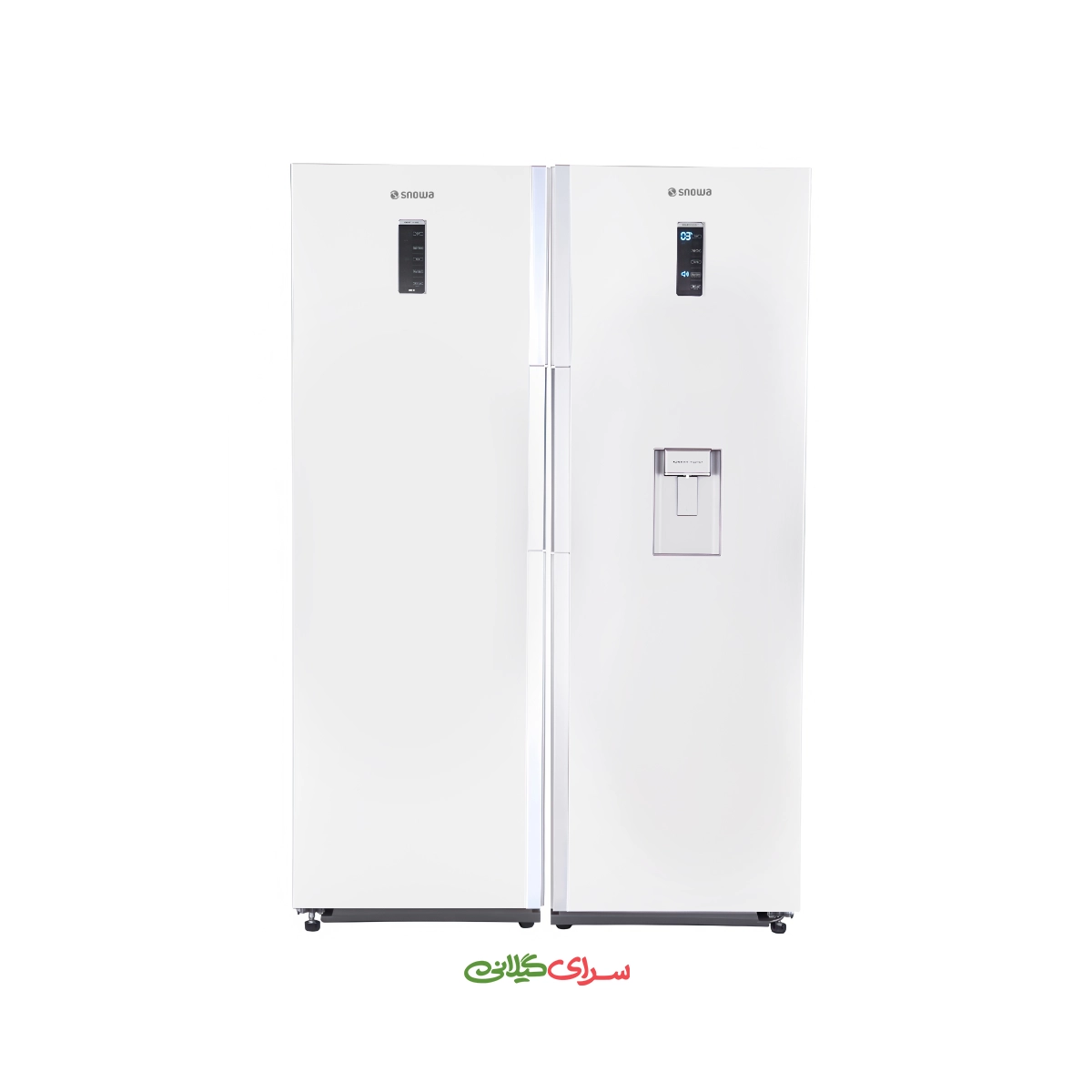 یخچال فریزر ساید بای ساید 38 فوت نو فراست اسنوا مدل SRDi/SFDi-M212GW