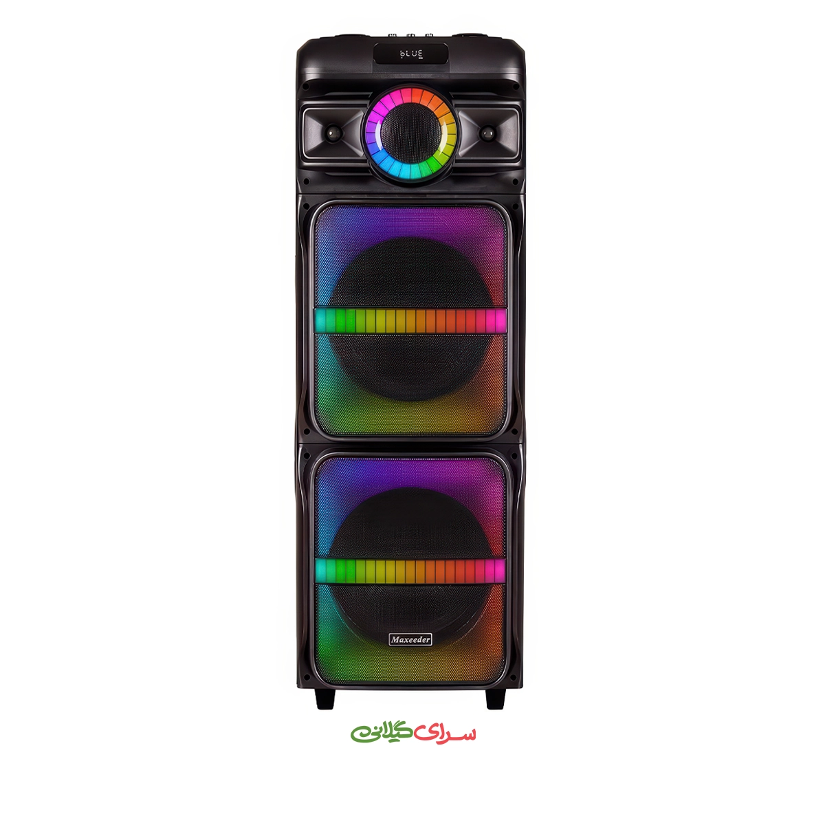 اسپیکر پارتی باکس 2 ساب 12 اینچ Light Ball RGB مکسیدر مدل CN12E12