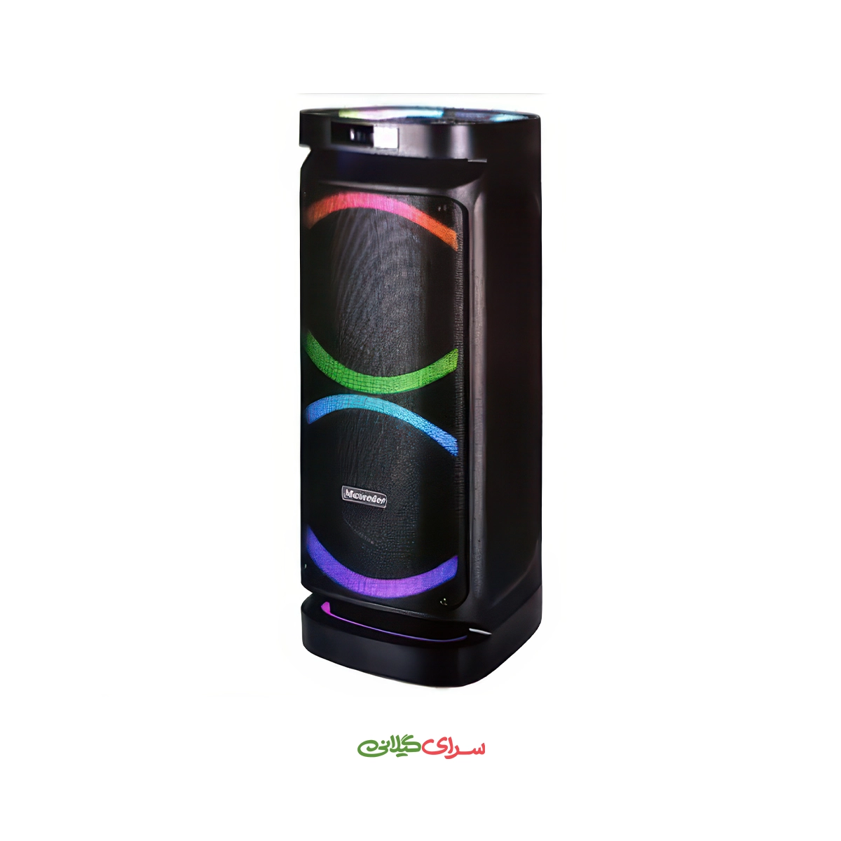 اسپیکر بلوتوثی 2 ساب 10 اینچی RGB مشکی مکسیدر مدل AL1016 – Happy Box