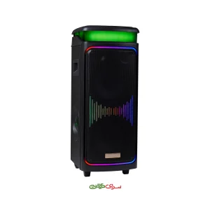 اسپیکر پارتی باکس 2 ساب 8 اینچ صفحه دیجیتال مشکی مکسیدر مدل CN-8E45