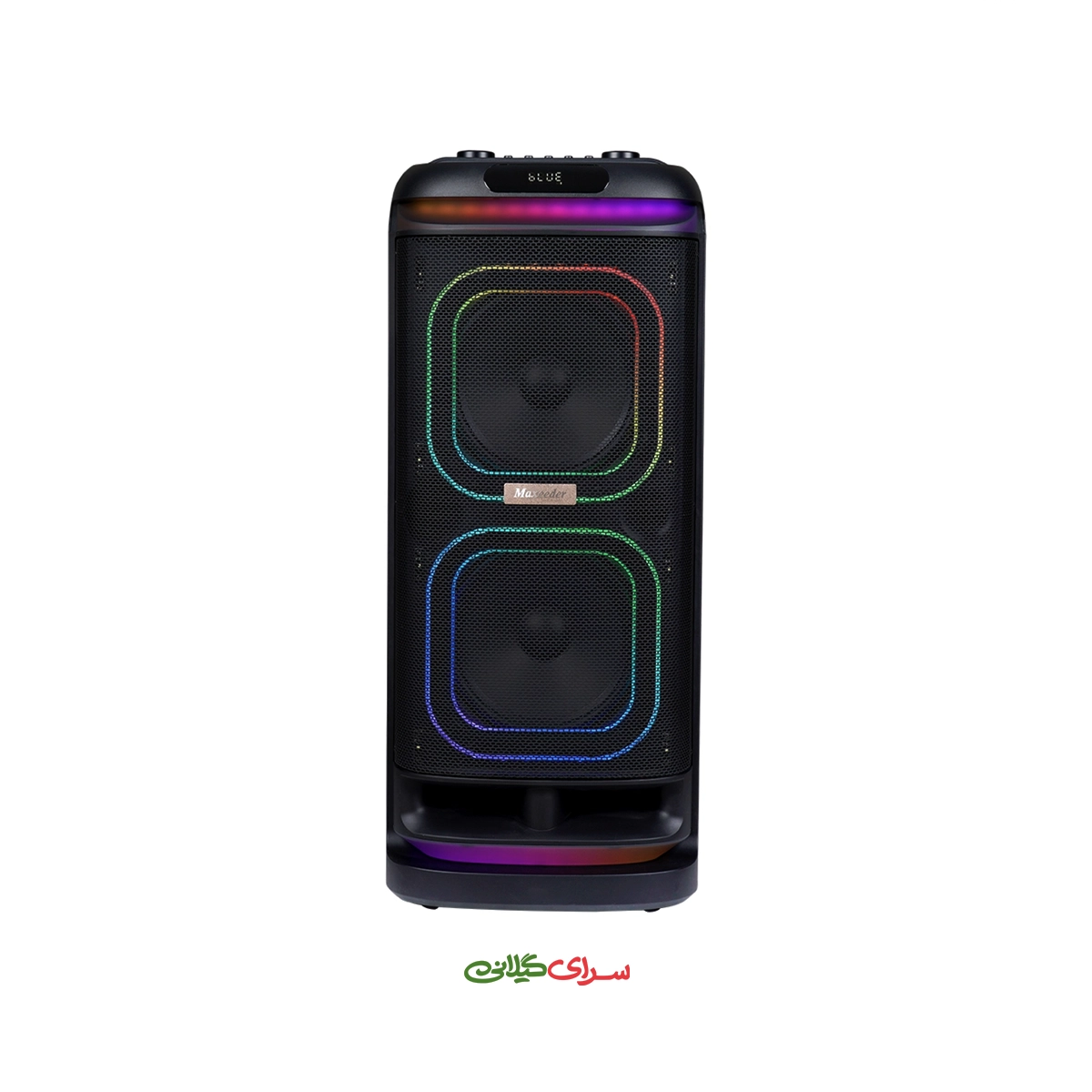 اسپیکر پارتی باکس 2 ساب 10 اینچ RGB مکسیدر مدل CN10E44