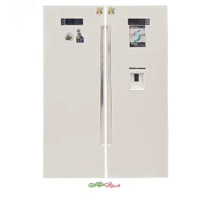 یخچال فریزر ساید بای ساید 40 فوت نو فراست سفید گرند مدل G24