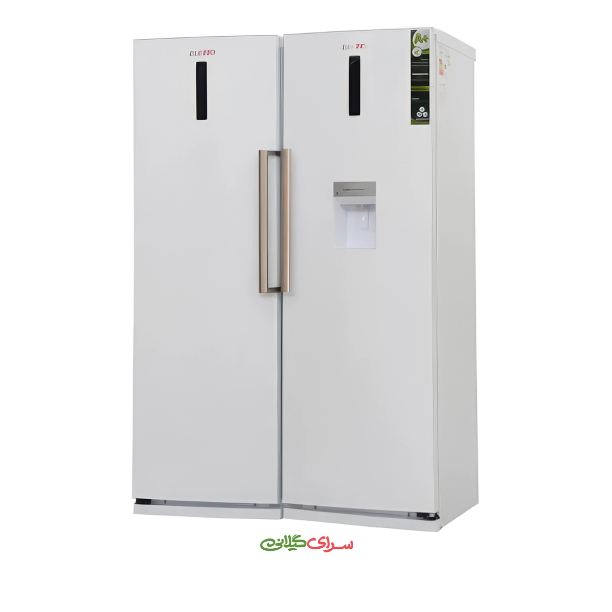یخچال فریزر ساید بای ساید 26 فوت نو فراست سفید التتو مدل NR6020WDN
