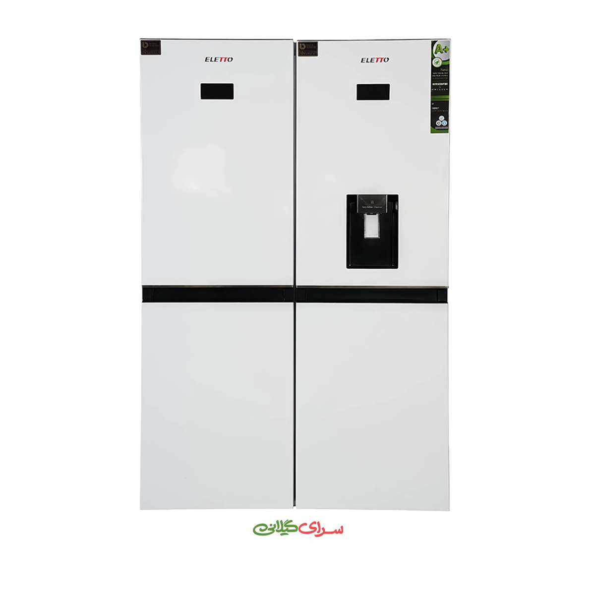 یخچال فریزر ساید بای ساید 40 فوت نو فراست سفید التتو مدل NR6040DN