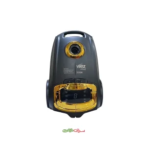 جارو برقی 2400 وات لوله کنفی مشکی طلایی ویلز مدل 3600W