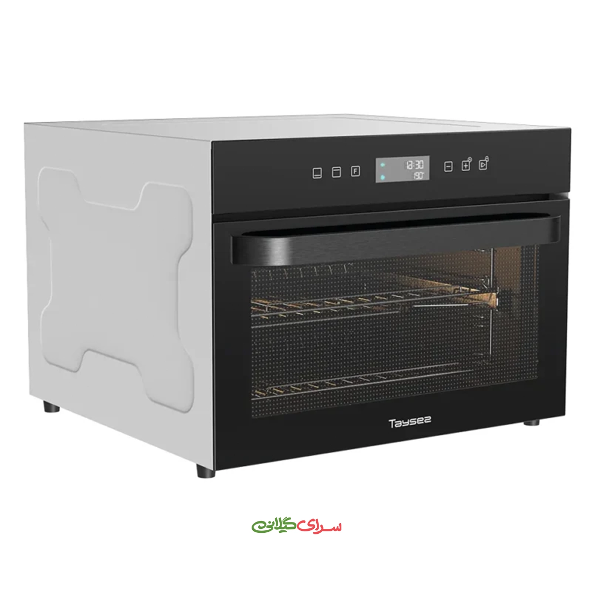 فر برقی رو میزی 55 لیتری لمسی دیجیتال تایسز مدل TO-3103