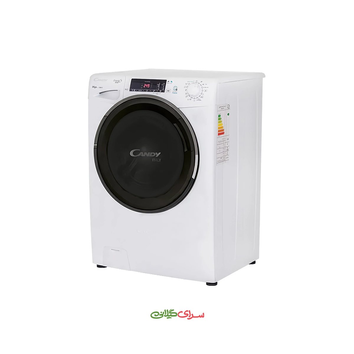 ماشین لباسشویی 9 کیلو گرمی اینورتر سفید کندی مدل PFC 944 W