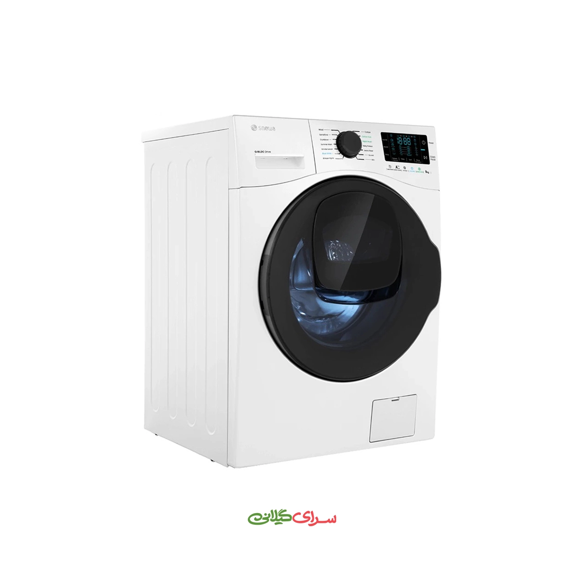 ماشین لباسشویی 9 کیلو گرمی آناهید Q_BLDC سفید اسنوا مدل SWM-F92W