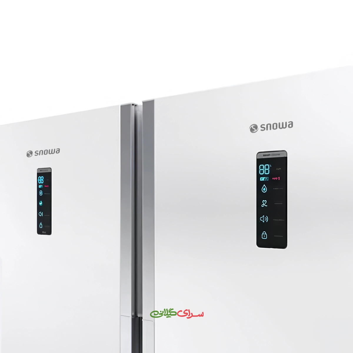 یخچال فریزر ساید بای ساید 38 فوت نو فراست اسنوا مدل SRDi/SFDi-M212GW