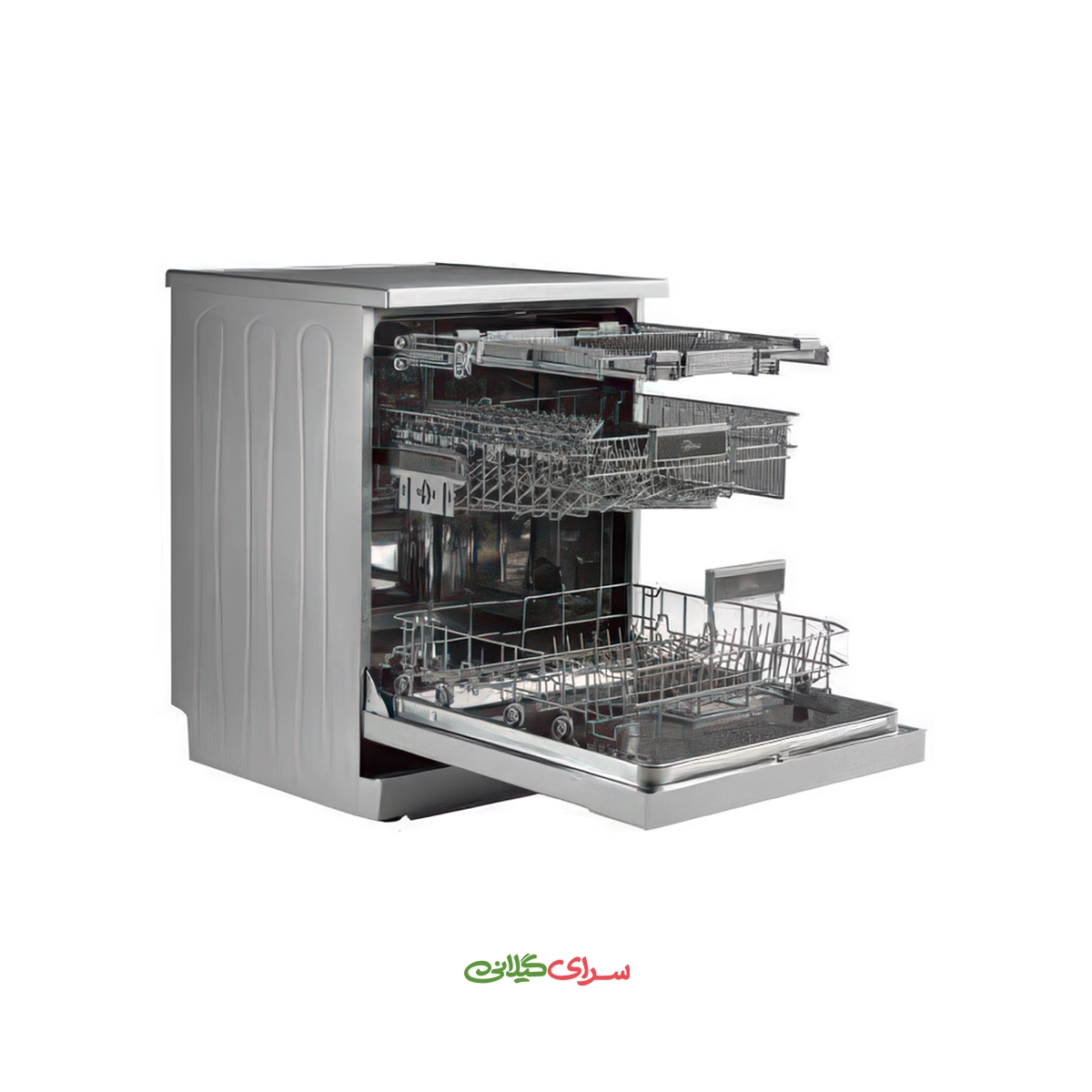 ماشین ظرفشویی 14 نفره 3 سبد سیلور جی پلاس مدل GDW-N1473S