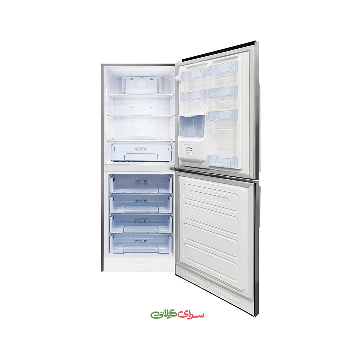 یخچال فریزر کمبی 24 فوت نو فراست استیل سوزوکی مدل RBK412ESIR