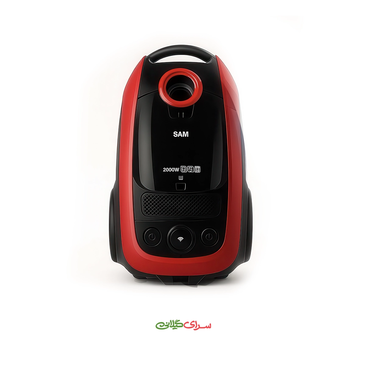 جارو برقی 2000 وات مشکی قرمز سام مدل VC9920-IRC30RPIG