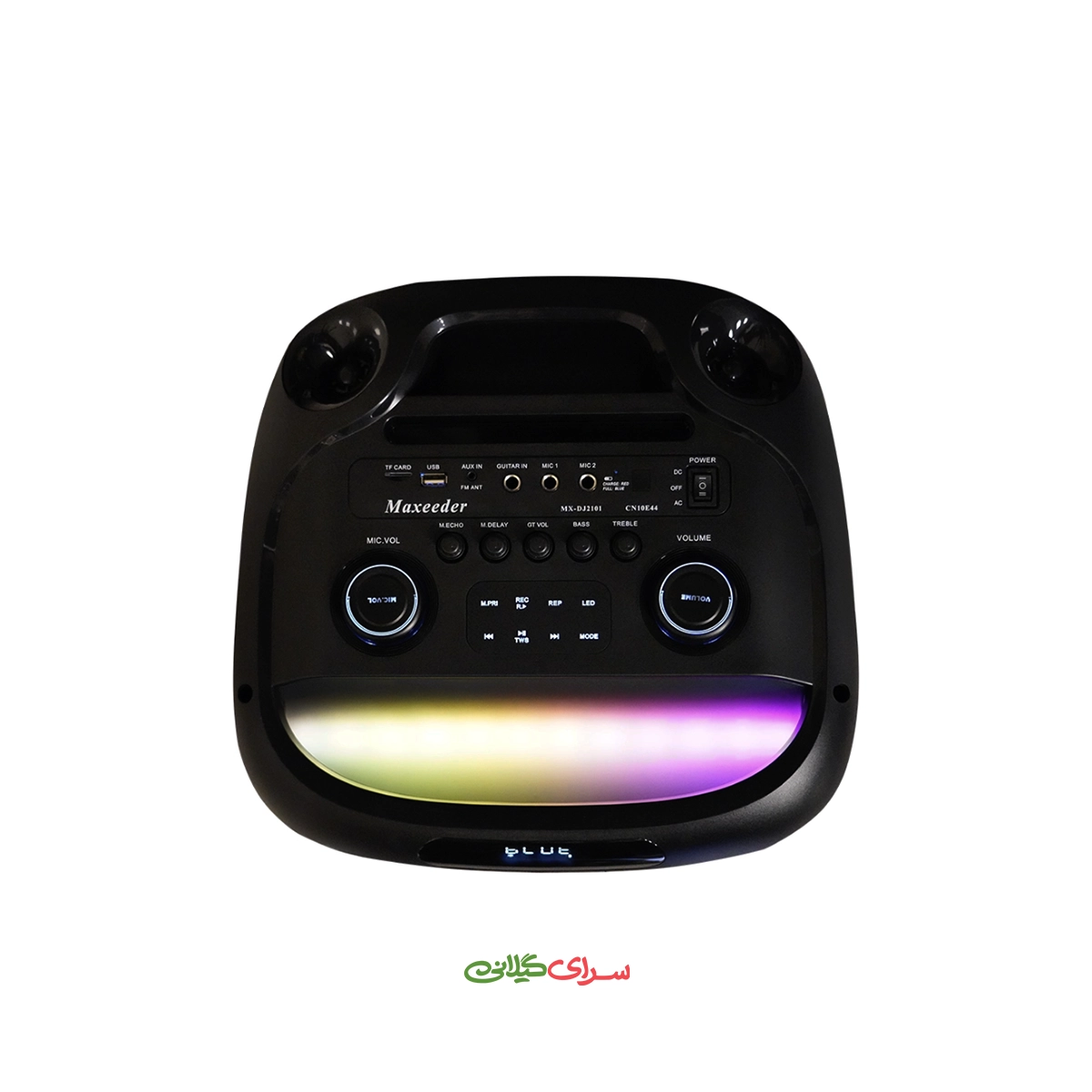 اسپیکر پارتی باکس 2 ساب 10 اینچ RGB مکسیدر مدل CN10E44