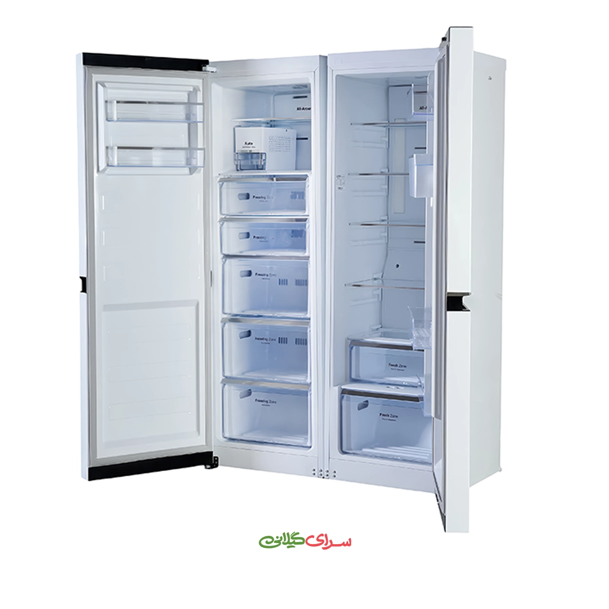 یخچال فریزر ساید بای ساید 40 فوت نو فراست سفید التتو مدل NR6040DN
