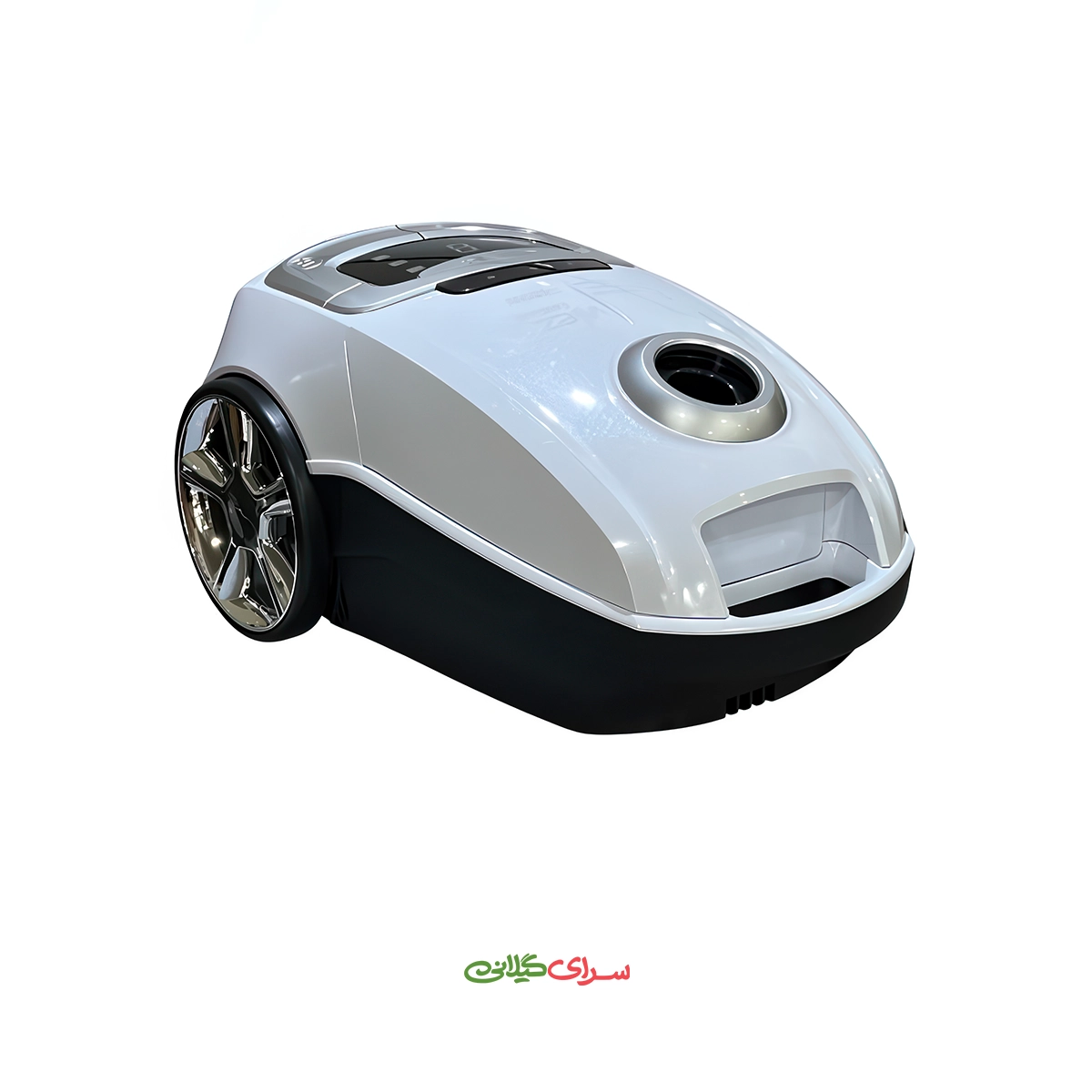 جارو برقی 2400 وات لوله کنفی مشکی طلایی ویلز مدل 3600W