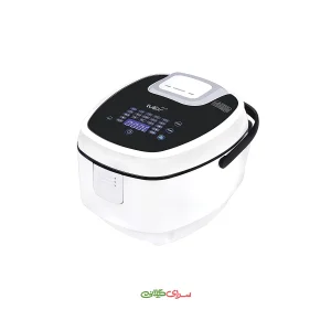 پلو پز برقی 5 لیتری 10 نفره 12 کاره سفید مشکی تولیپس مدل RC442